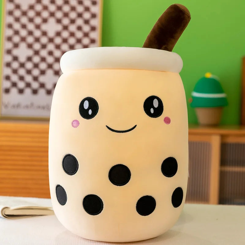Bubble Tea Squishy Milk Tea Boba Pillow