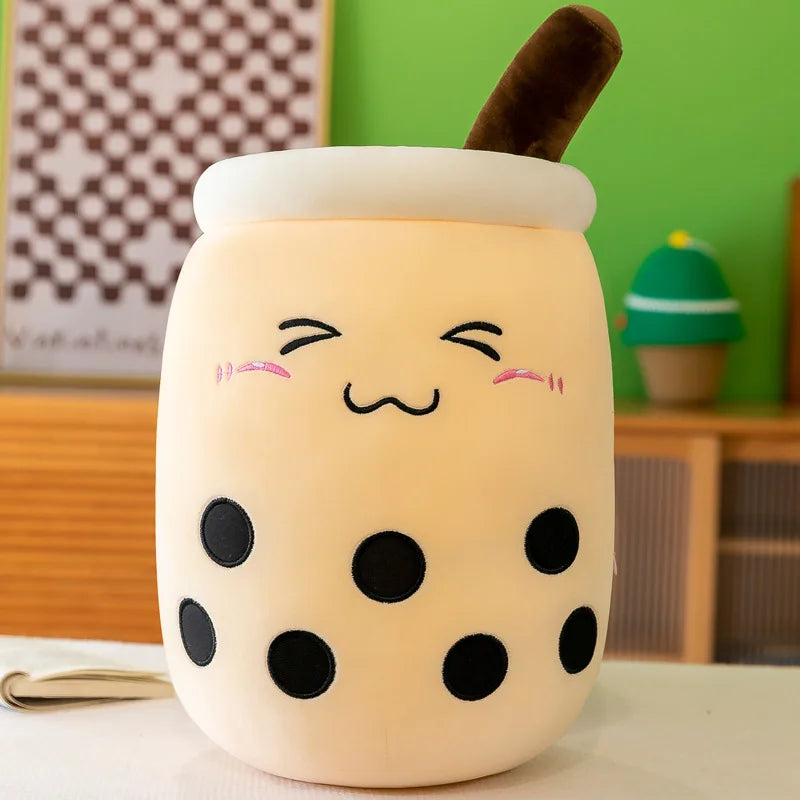 Bubble Tea Squishy Milk Tea Boba Pillow
