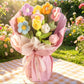 Spring Colourful Flower Plush Plants